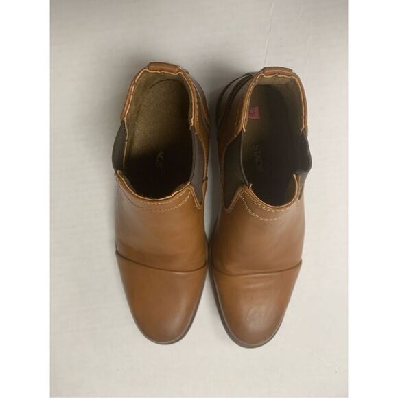 Girls Tan Cute Booties - Picture 9 of 9